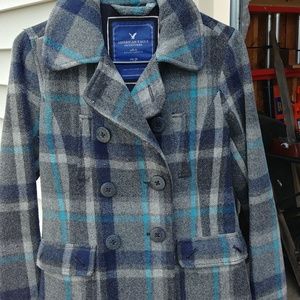 Womens American Eagle Peacoat